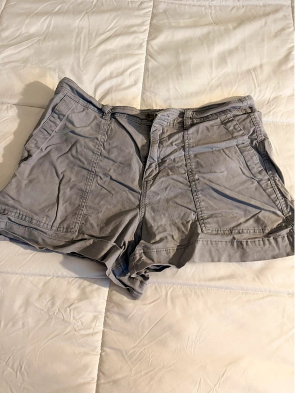 A New Day gray cargo shorts size 14 #cargo